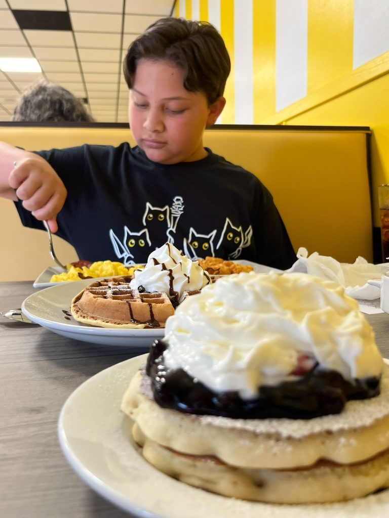 Franklin at Sunny Side Up in New Orleans East