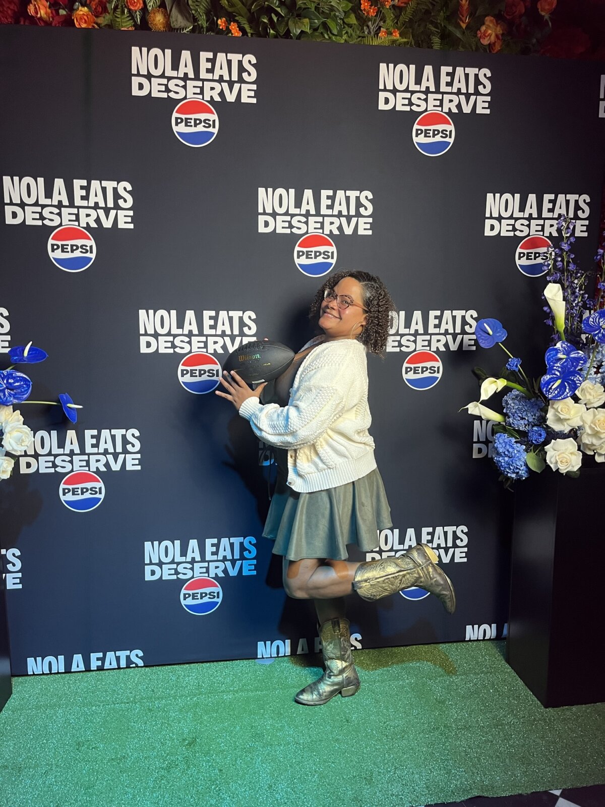 Megan Braden-Perry Pepsi New Orleans NOLA Superbowl